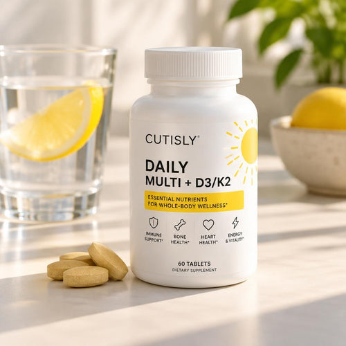 Cutisly Daily Multi D3 K2 bottle