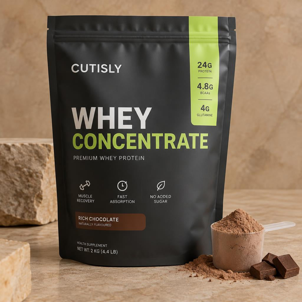 Cutisly Whey Protein Concentrate pouch